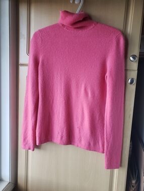 Lord & Taylor 100% Cashmere Pink Cashmere Sweater